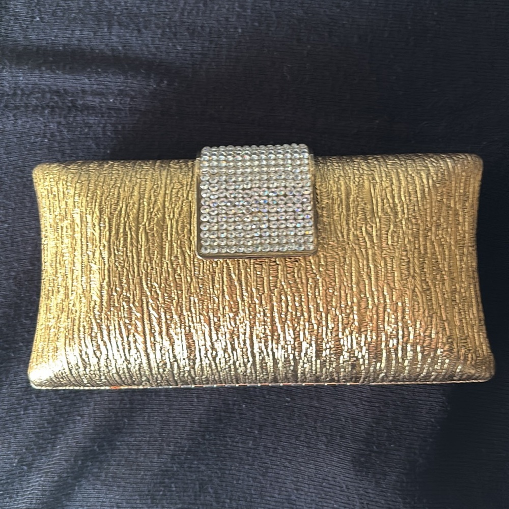 Stunning evening purse/ clutch with Crystals